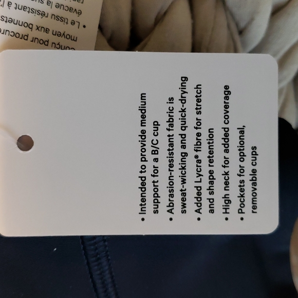 Lululemon - Energy Bra High Neck Long Line - Picture 4 of 5